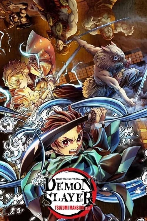 Demon Slayer: Kimetsu no Yaiba - Tsuzumi Mansion Arc film posteri