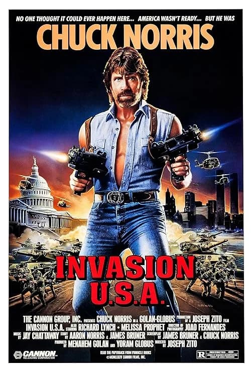 Invasion U.S.A. film posteri