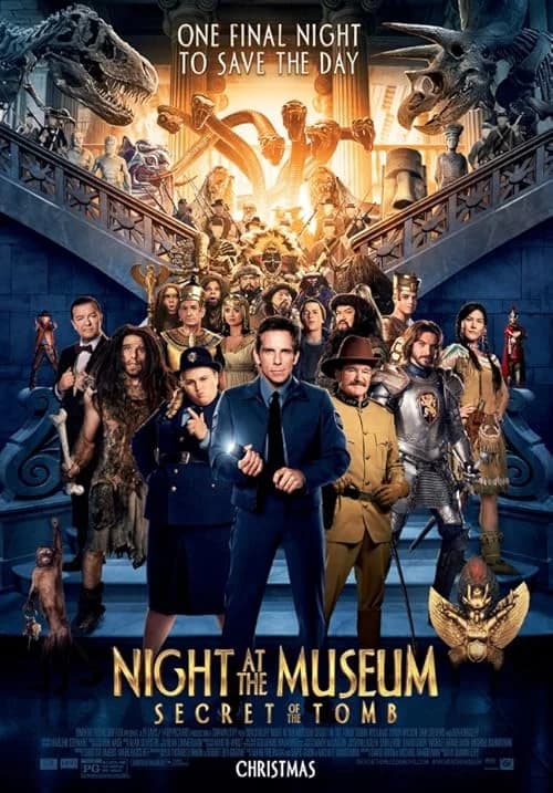 Night at the Museum: Secret of the Tomb film posteri