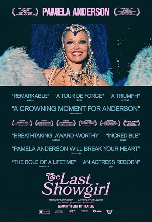 The Last Showgirl film posteri