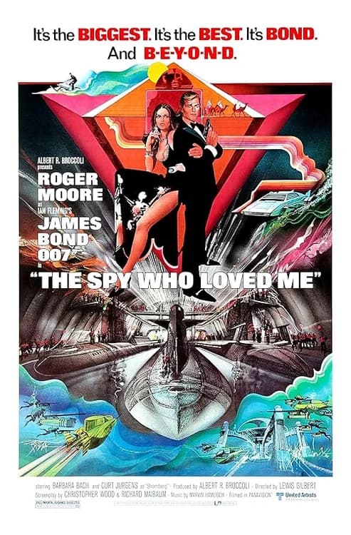 The Spy Who Loved Me film posteri