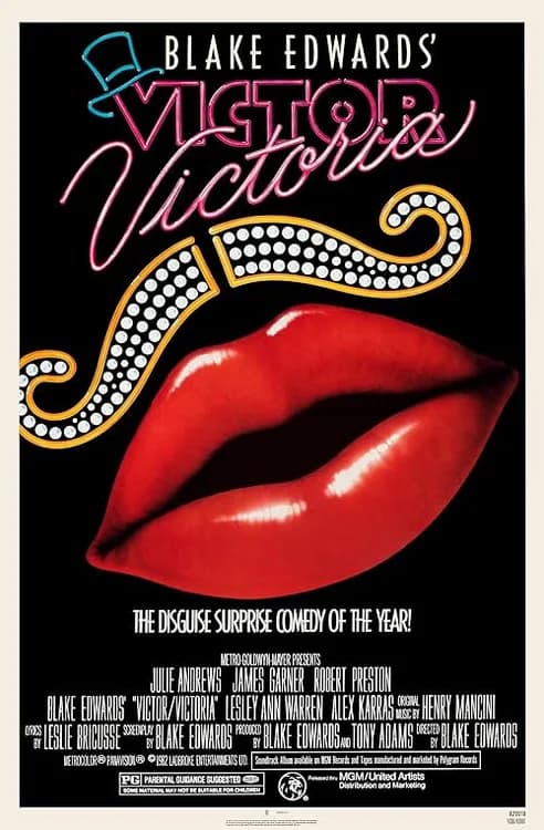 Victor/Victoria film posteri